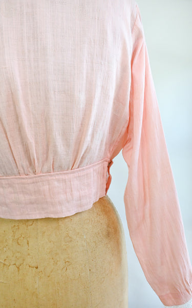 1910s Crossover Blouse