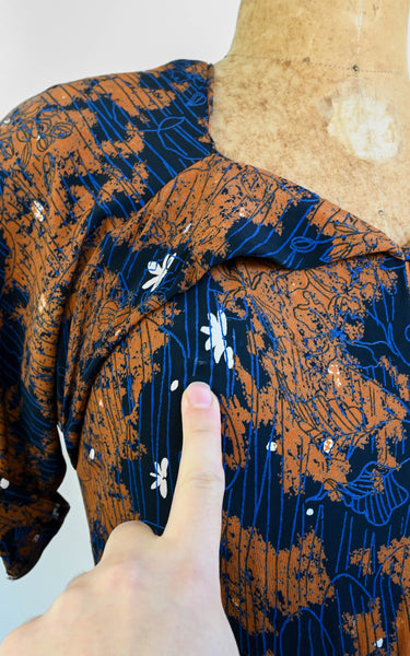 Robe Rouille des années 40