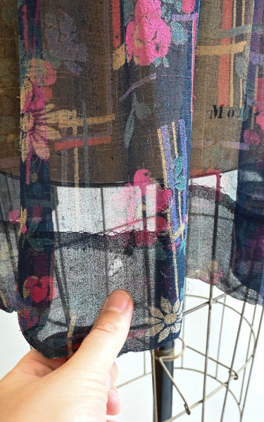 1920s Deco Daisy Dress