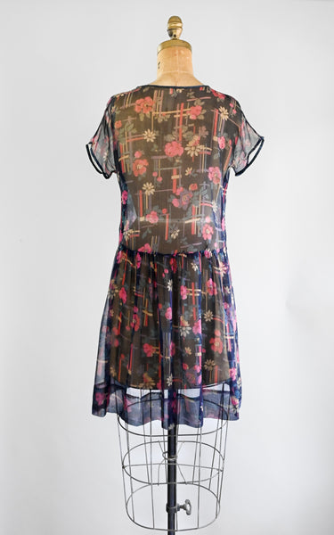 1920s Deco Daisy Dress