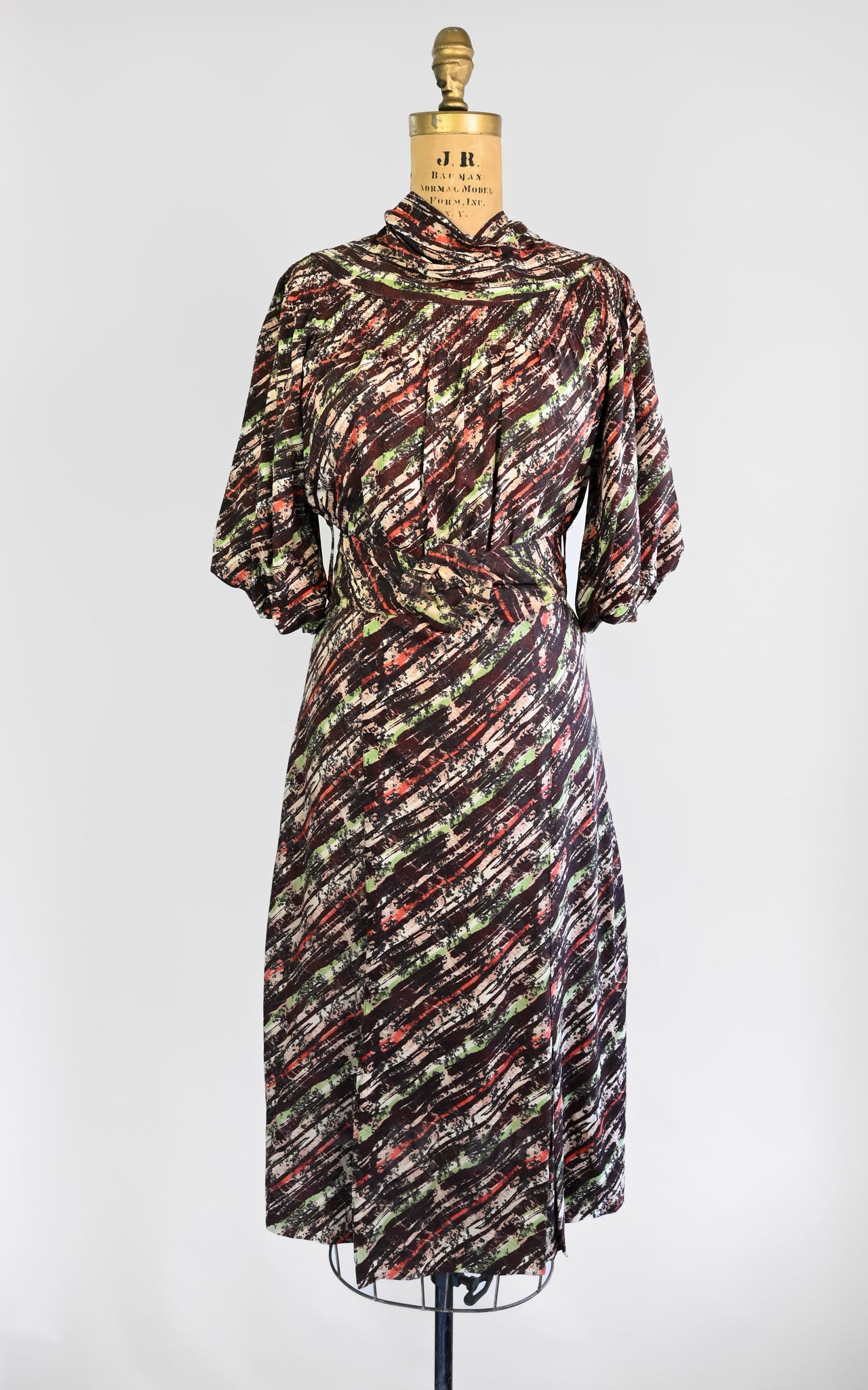 1930s Impasto Dress