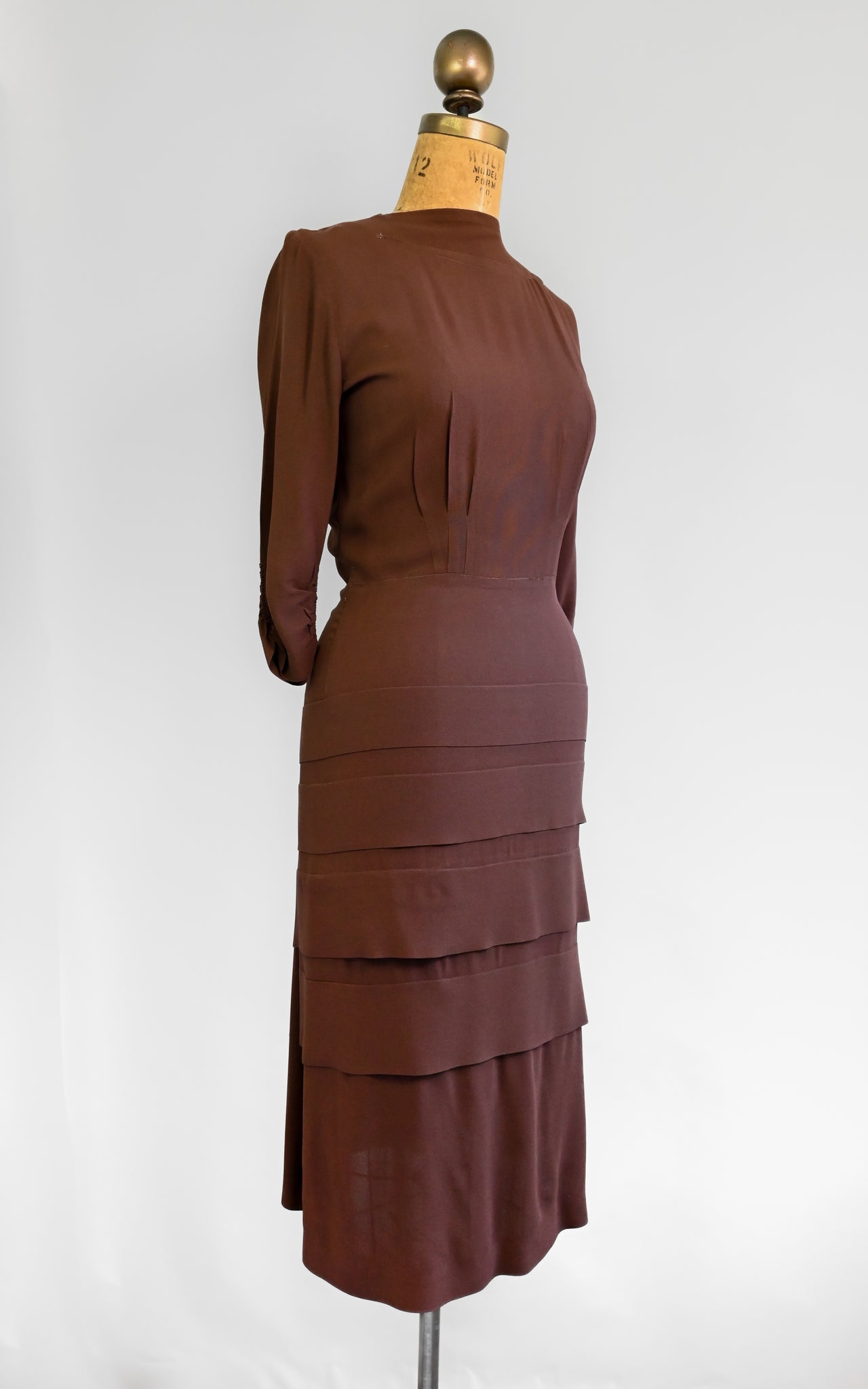 1930s Noisette Dress