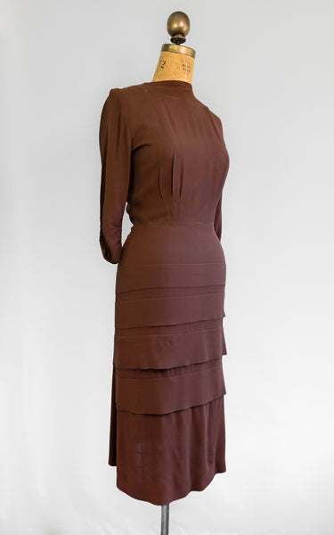 1930s Noisette Dress