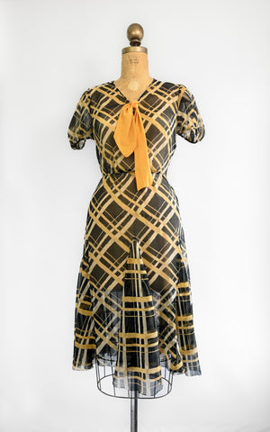 1930s Hexdame Dress