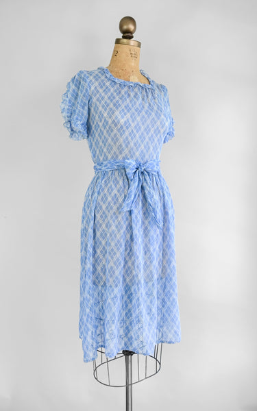 1930s Hopscotch Dress