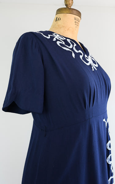 1940s Betrothed Dress