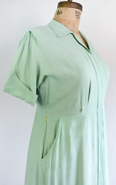 1940s Montane Meadows Dress