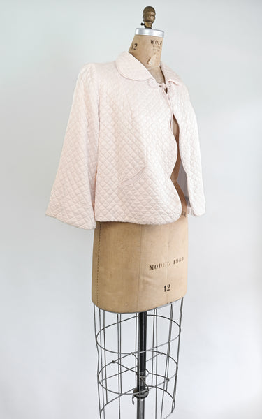 1940s Mayenne Quilted Bed Jacket