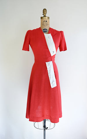 1940s Argenteuil Dress