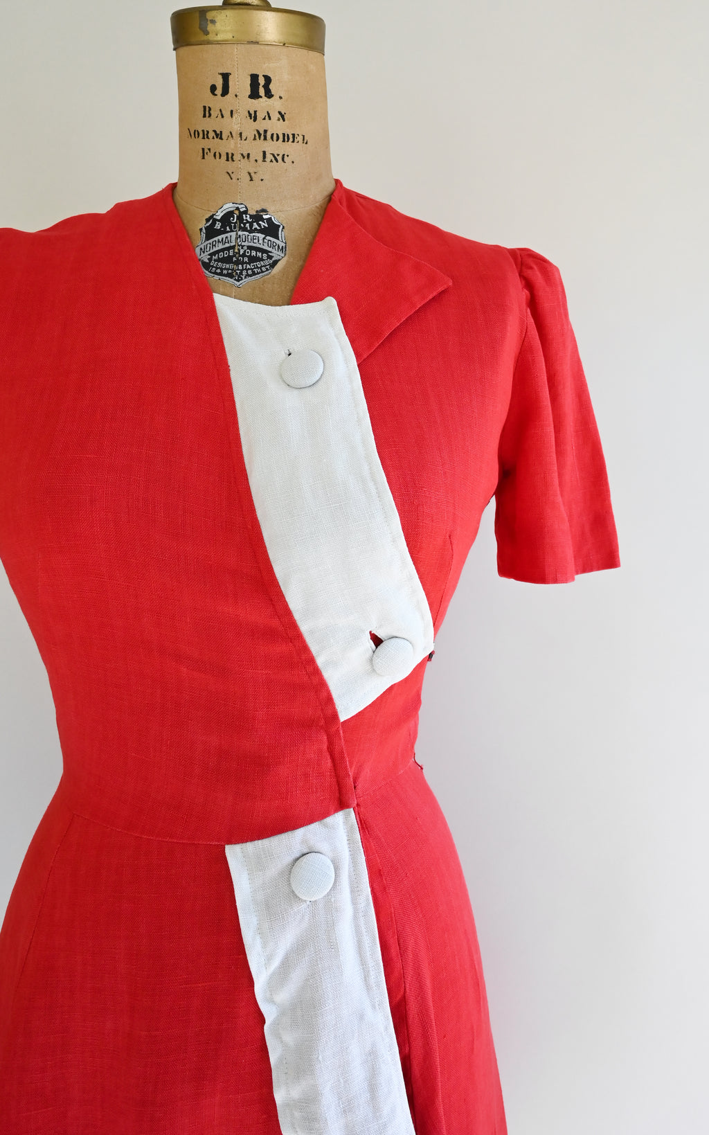 1940s Argenteuil Dress