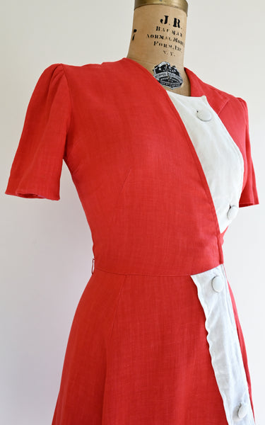 1940s Argenteuil Dress