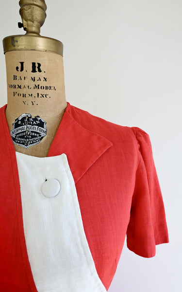 1940s Argenteuil Dress
