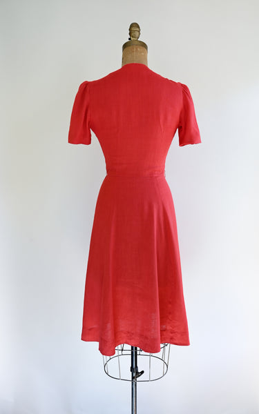 1940s Argenteuil Dress
