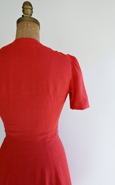 1940s Argenteuil Dress