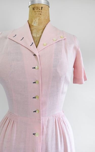 1950s Irish Rose Dress