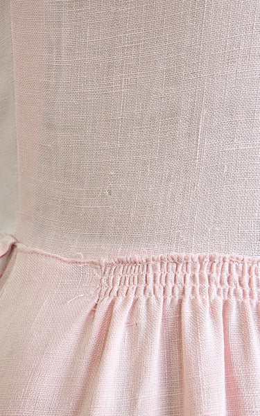 Robe à roses irlandaises des années 1950