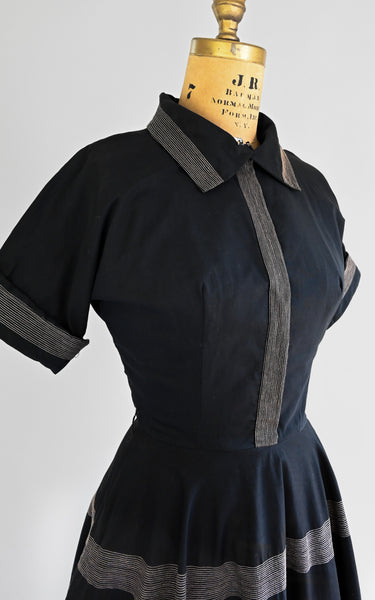 1950s Broderie Dress