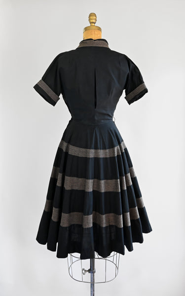 1950s Broderie Dress