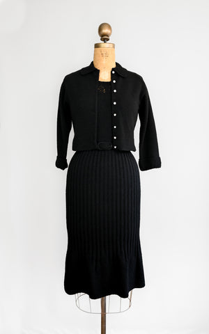 1950s Onyx Dress Set