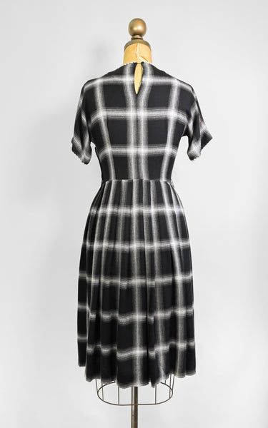 1950s Graphite Dress