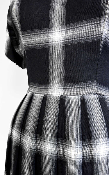 1950s Graphite Dress