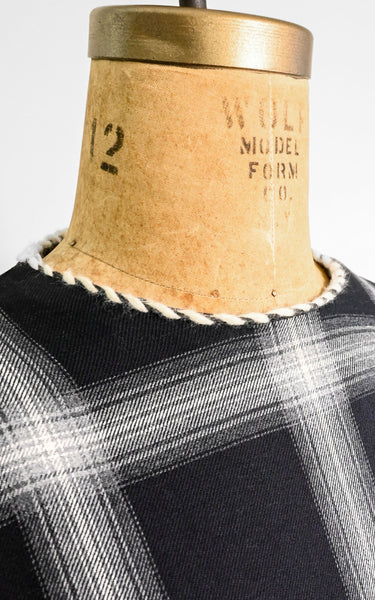 1950s Graphite Dress