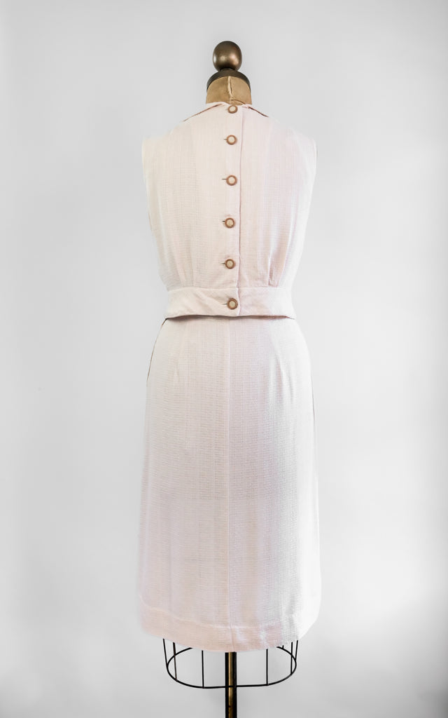 1940s sleeveless on sale dress