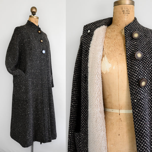 1950s Warm and Fuzzy Coat