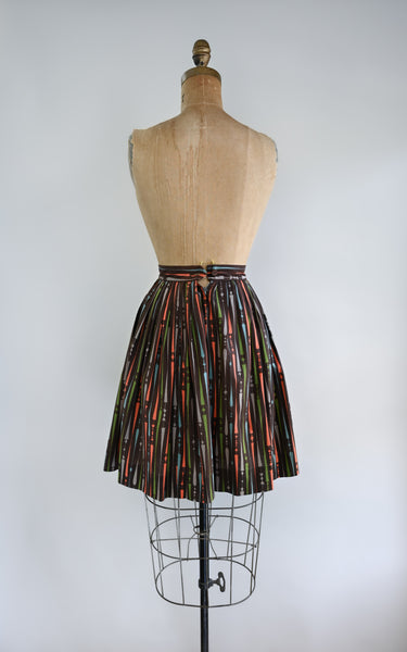 1960s Raining Spindles Skirt