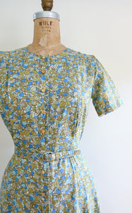 1960s Olivine Dress