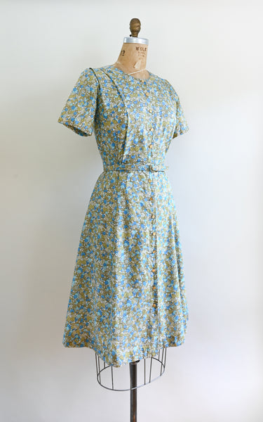 1960s Olivine Dress