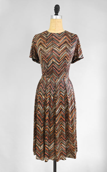1960s Meander Dress