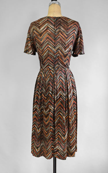 1960s Meander Dress