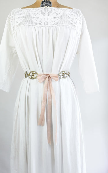 1970s does Art Nouveau Lily Belt