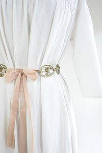 1970s does Art Nouveau Lily Belt