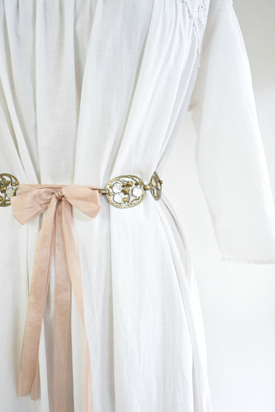 1970s does Art Nouveau Lily Belt