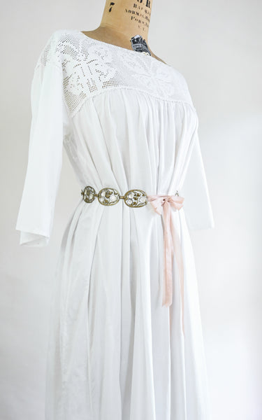 1970s does Art Nouveau Lily Belt