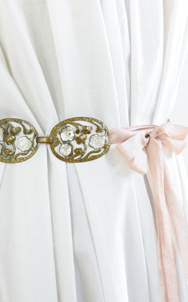 1970s does Art Nouveau Lily Belt