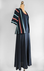 1970s Coquina Maxi Dress