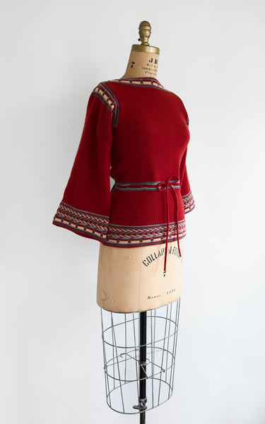 1970s Russet Sweater