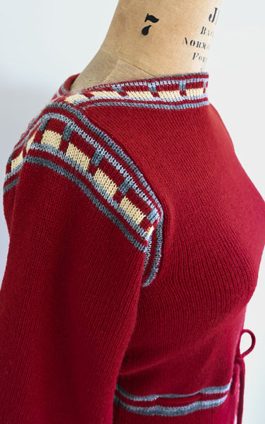 1970s Russet Sweater