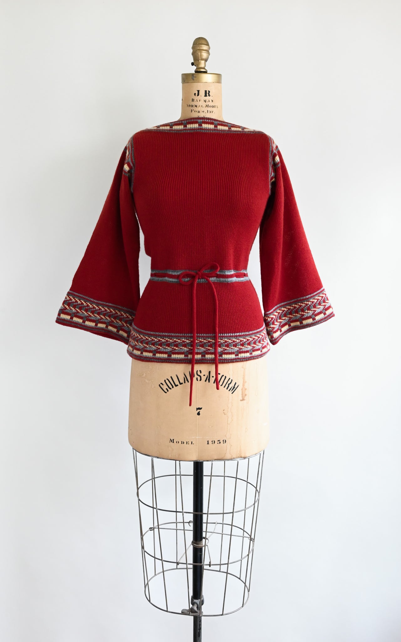 1970s Russet Sweater