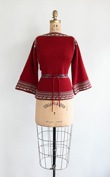 1970s Russet Sweater