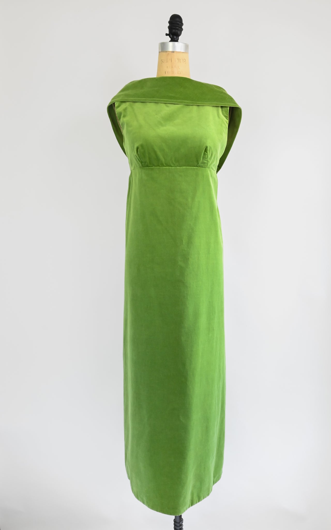 1960s Vetiver Dress