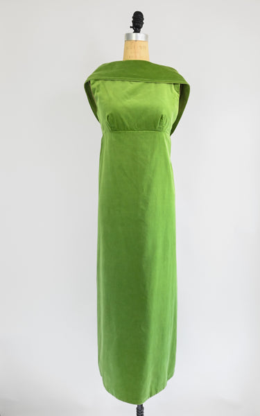 1960s Vetiver Dress