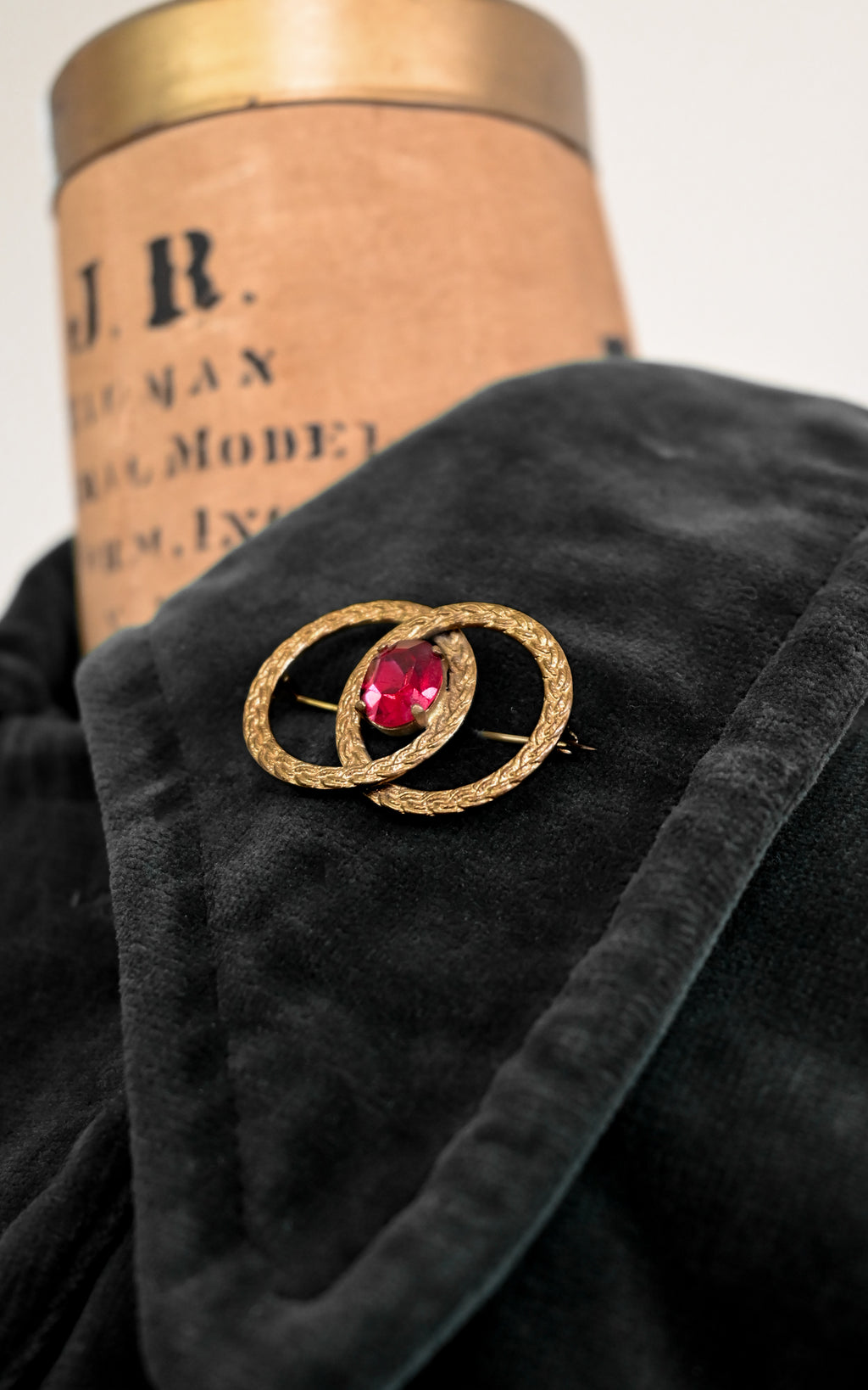 Edwardian Venn Brooch