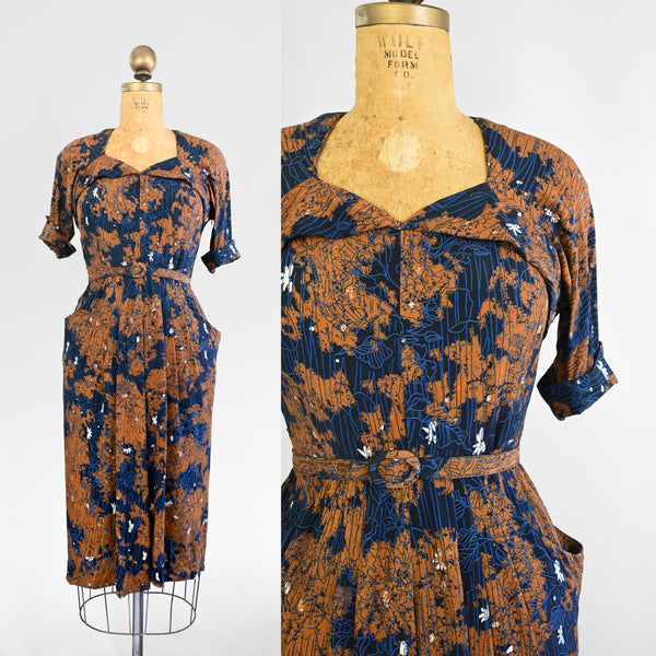 Robe Rouille des années 40